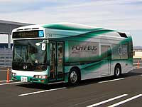 会場間燃料電池バス（FCHV）