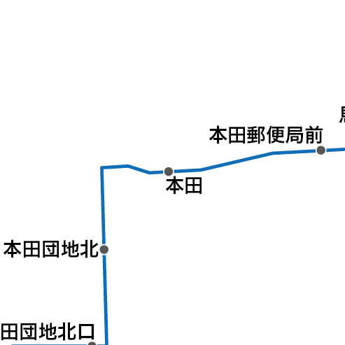 路線図ドットコム 岐阜県 瑞穂市コミュニティバス みずほバス 路線図