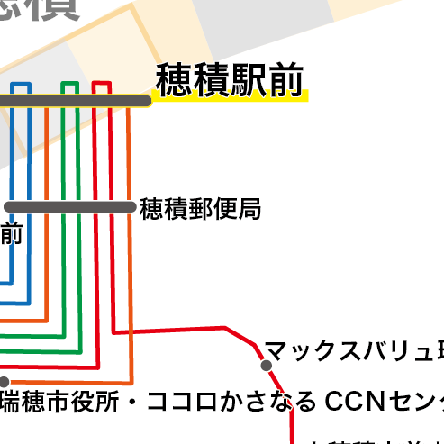 路線図ドットコム 岐阜県 瑞穂市コミュニティバス みずほバス 路線図