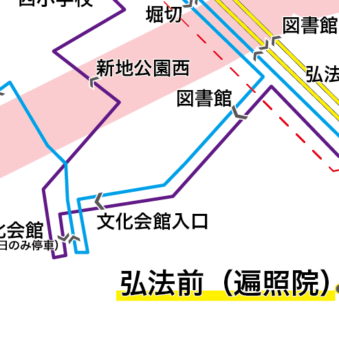 路線図ドットコム 愛知県 知立市 ミニバス 路線図