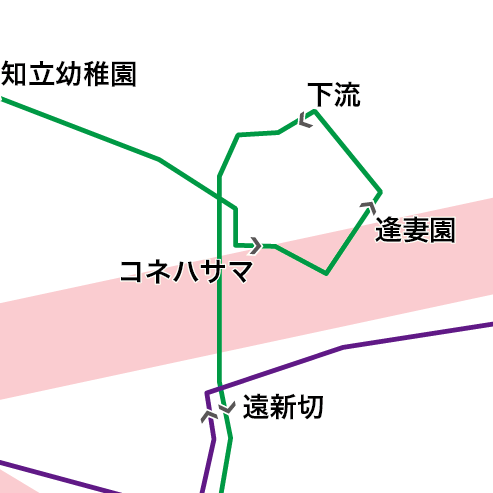 路線図ドットコム 愛知県 知立市 ミニバス 路線図 路線図ドットコム 愛知県 知立市 ミニバス 路線図